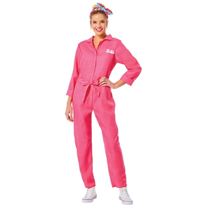 Barbie the Movie Pink Adult Jumpsuit