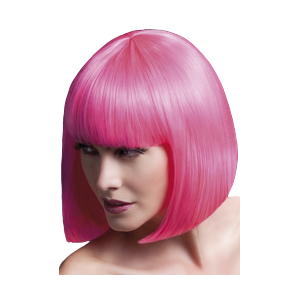 Deluxe Elise Wig - Neon Pink