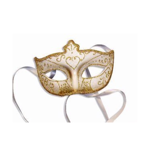 Glitter Eye Mask - Gold