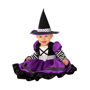 Purple and Black Witch Costume