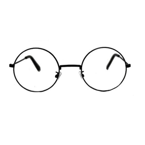 Round Glasses - Black Frame