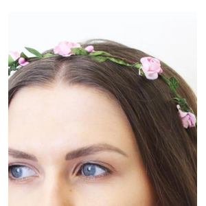 Flower Hairband - Pink