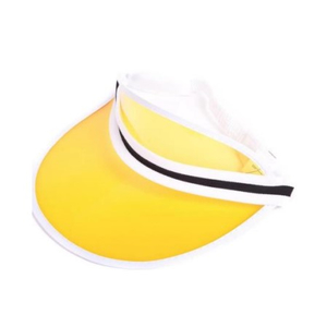 Yellow Golf Visor Hat