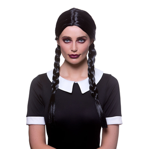 Wednesday School Girl Wig