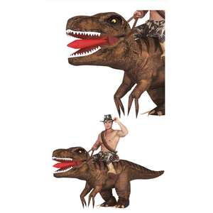 Inflatable Mounted Dinosaur Costume
