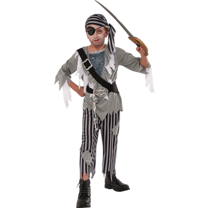 Ghost Pirate Boy Costume