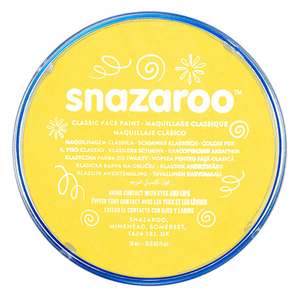 Bright Yellow Face Paint