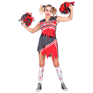 Ladies Zombie Cheerleader Costume