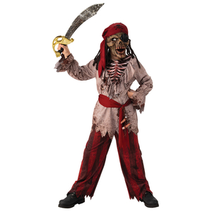 Zombie Pirate Costume - Kids