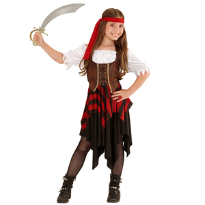 Kids Pirate Girl Costume