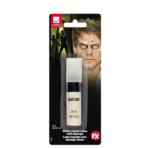 Liquid Latex & Sponge - Zombie Makeup