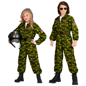 Camo Fighter Jet Pilot