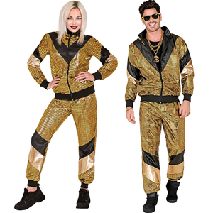 80's Gold Reflective Shell Suit man & woman