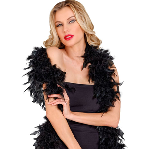 Black Feather Boa - 80g