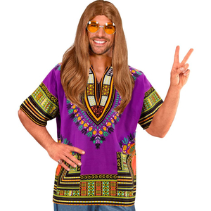 Dashiki Hippie Shirt - Being Modelled