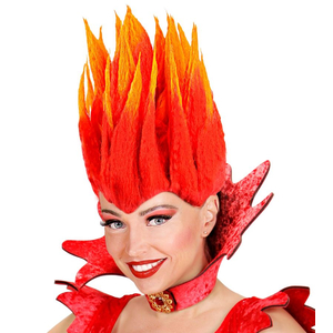 Devil Wig - Modelled Female
