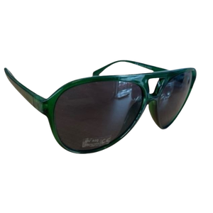 Retro 70's Sunglasses - Green