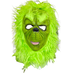 Green Goblin Christmas Mask - Front View