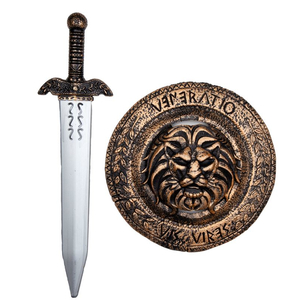 Roman Shield & Sword - Front view