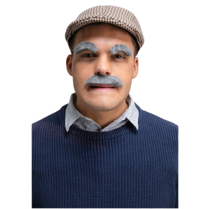 Old Guy Moustache & Eyebrows
