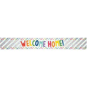 Welcome Home Foil Banner - 2.7m