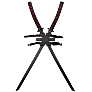 Ninja Backpack with 2 swords - Full View