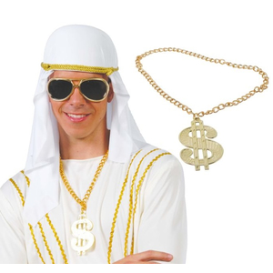 Dollar Sign Necklace - Golden