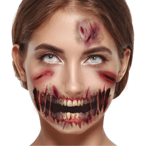 Facial Abrasions - Temporary Tattoos