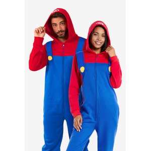 Mario Adult Onesie  pair