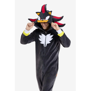 Shadow The Hedgehog Adult Onesie