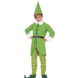 Green Elf Kids Costume