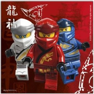Lego Ninjago Napkins