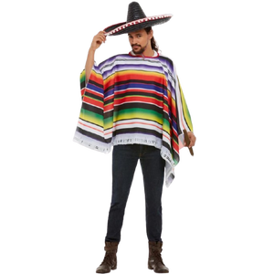 Multi Coloured Poncho