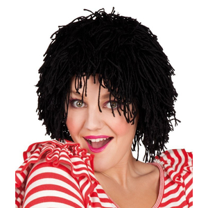 Wooly Clown Wig - Black