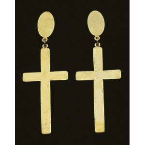 cross earrings