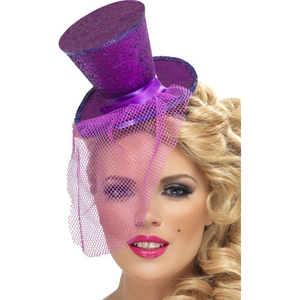 Purple Mini Top Hat