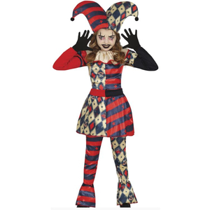 Diamond Harlequin Girls Costume - Kids