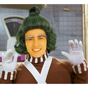 Adult Oompa Loompa Wig