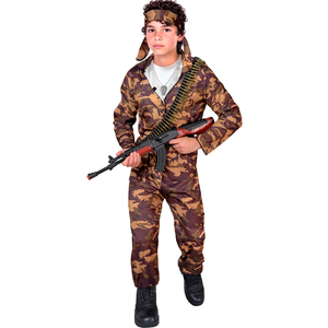 Kids Army Soldier Costume