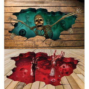 3D Fiends from Below Floor Mat