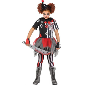 Sinister Circus Clown Costume - Tween