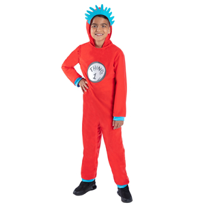 Dr. Seuss Cat In The Hat, Thing 1 & Thing 2 Costume