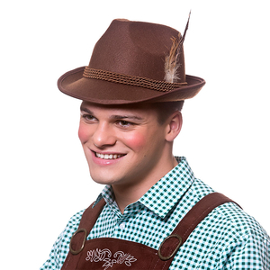 Bavarian Hat - Brown