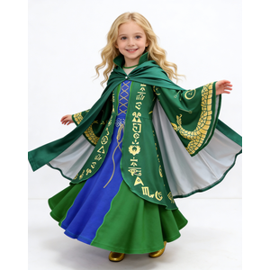 Green  Fantasy Witch Costume