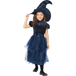 Deluxe Blue Midnight Witch Costume