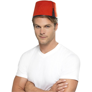 Fez Hat Red