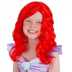Red Mermaid Wig