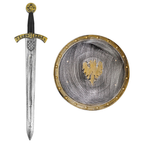 Medieval Knight Shield & Sword