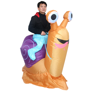 Inflatable Ride On Snail Costume