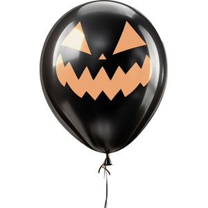 Pumpkin Head Balloons - 10 pk